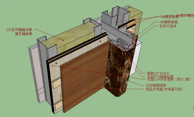 【学习资料】施工节点对应sketchup模型（原装饰节点手册）百度云迅雷下载