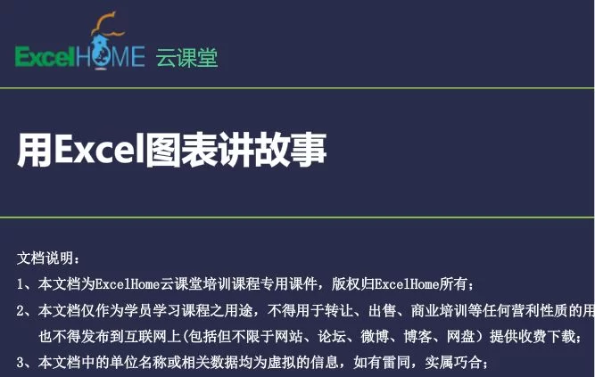 【学习资料】郭垚用excel图表讲故事百度云阿里云下载