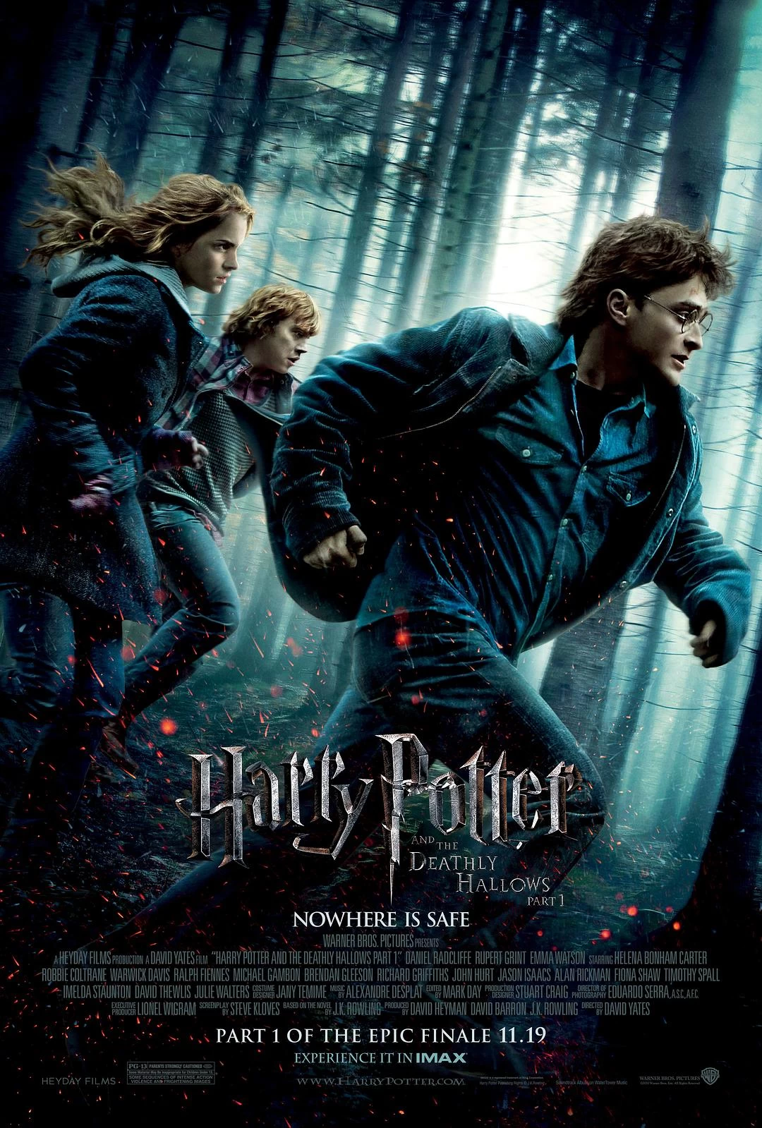 哈利·波特与死亡圣器(上) 4K蓝光原盘下载+高清MVK版/哈利波特7：死神的圣物1(港/台)/哈利·波特与死圣(上)/哈7(上) 2010 Harry Potter and the Deathly Hallows: Part 1 56G