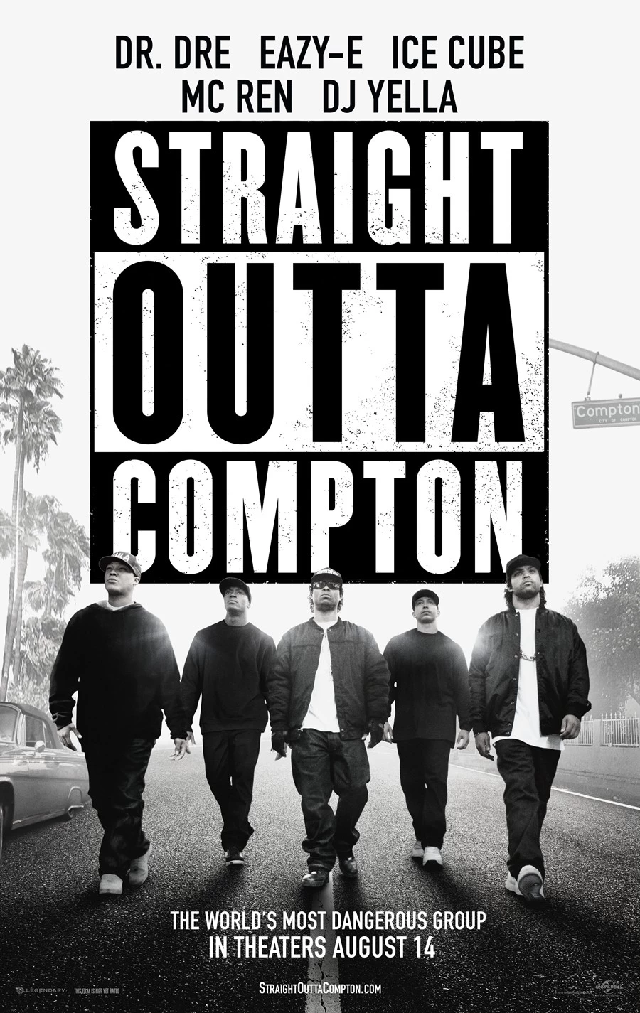 再别康城 4K蓝光原盘下载+高清MKV版 /冲出康普顿 / 2015 Straight Outta Compton 90.3G