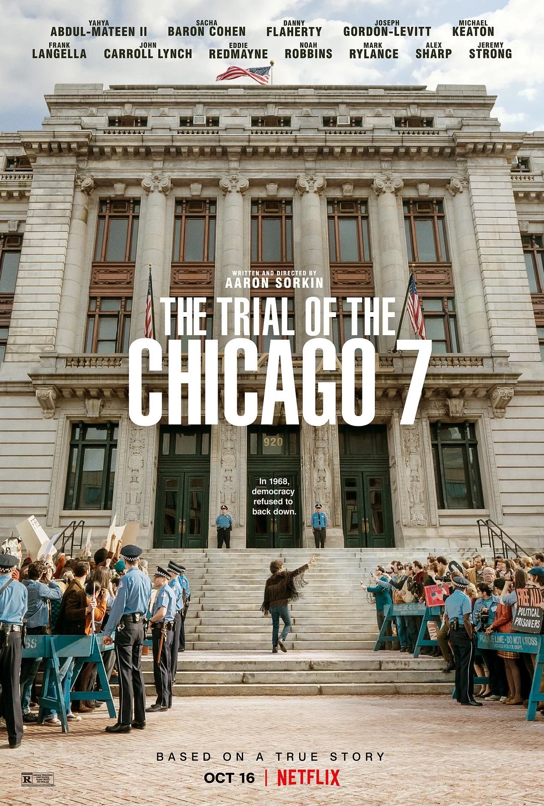 芝加哥七君子审判 WEB-DL版瞎子啊 /芝加哥七人案：惊世审判 2020 The Trial of the Chicago 7