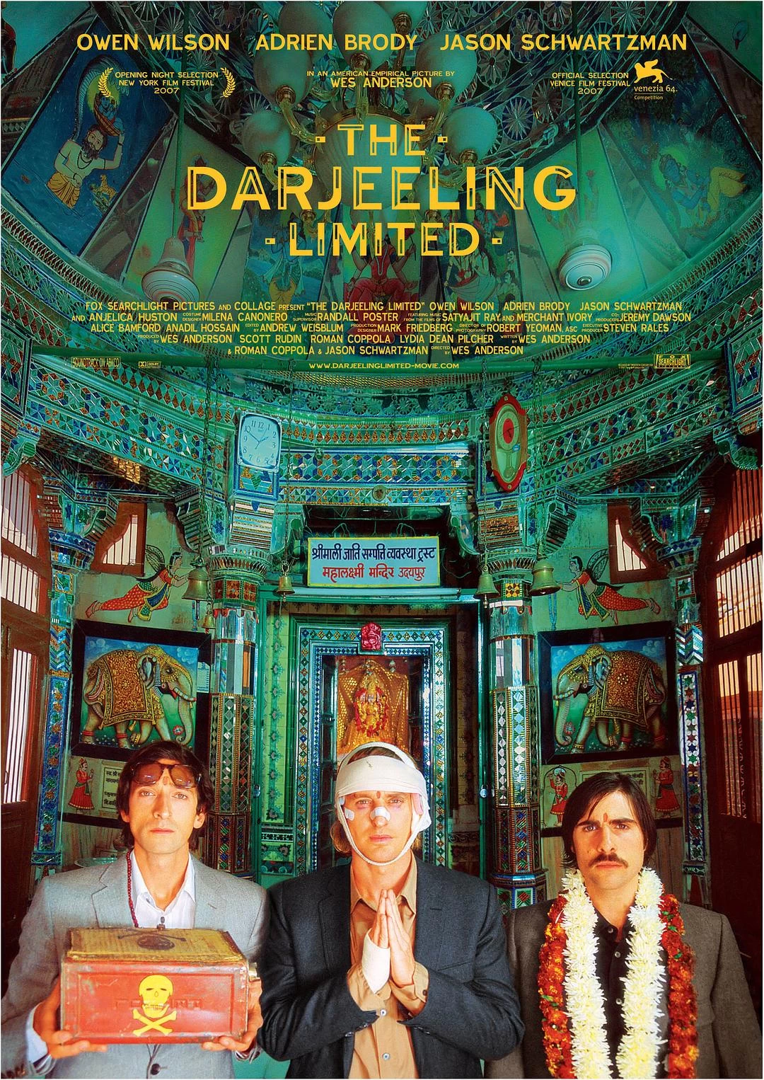 穿越大吉岭 蓝光原盘下载+高清MKV版/大吉利是有限公司(港) / 大吉岭有限公司(台) / 大吉岭特快车 / 大吉利公司 2007 The Darjeeling Limited 44.0G