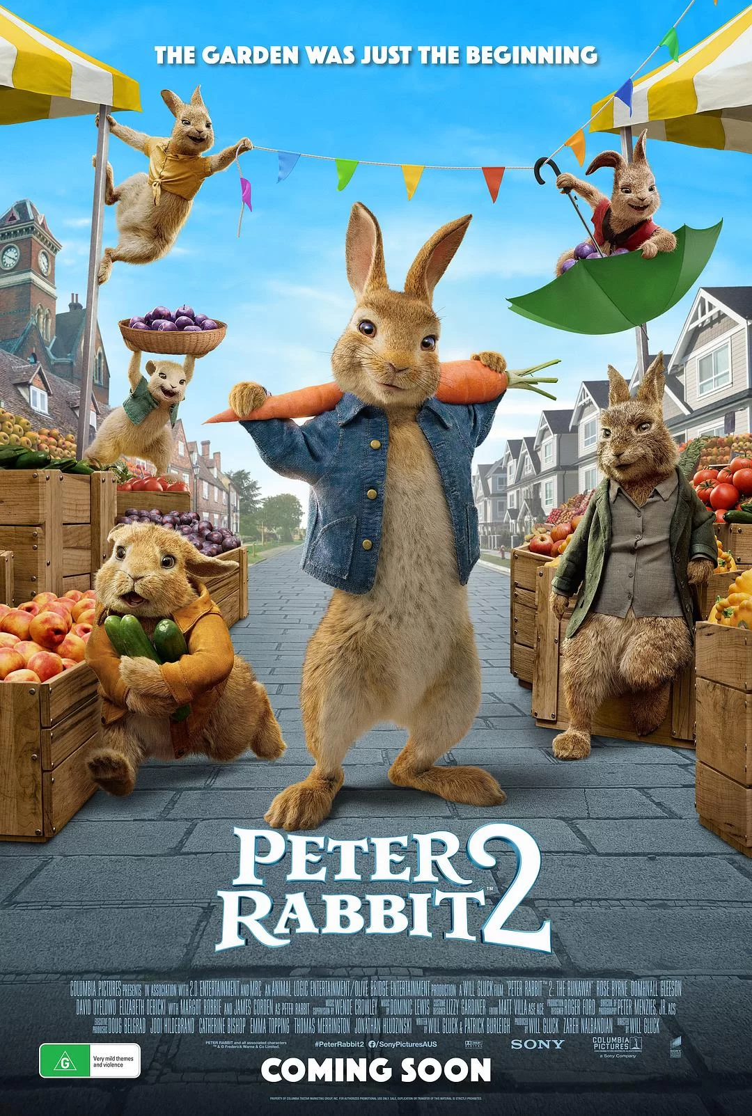 比得兔2：逃跑计划 4K蓝光原盘下载+高清MKV版/比得兔2：走佬日记(港) / 比得兔兔(台) / 比得兔2 / 彼得兔2 / Peter Rabbit 2 2021 Peter Rabbit 2: The Runaway 53.4G