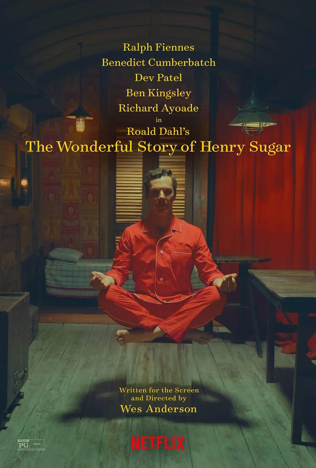 亨利·休格的神奇故事 WEB-DL版下载/亨利·舒格的神奇故事 2023 The Wonderful Story of Henry Sugar 5.83G