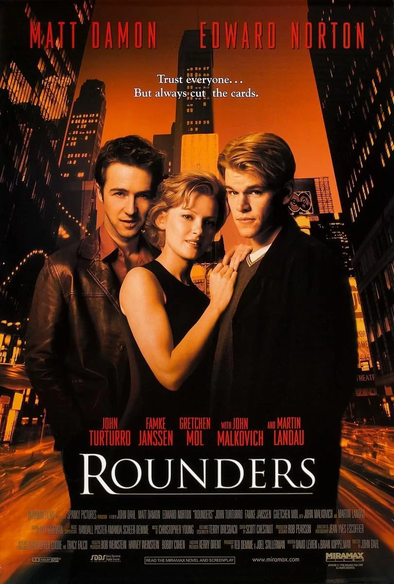 赌王之王 蓝光原盘下载+高清MKV版 /天才游戏 1998 Rounders 39.2G