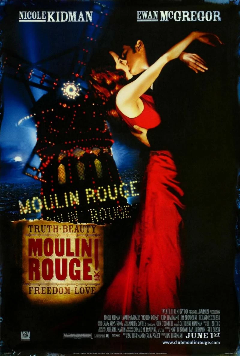 红磨坊 蓝光原盘下载+高清MKV版/梦断花都/情陷红磨坊 2001 Moulin Rouge! 44.5G