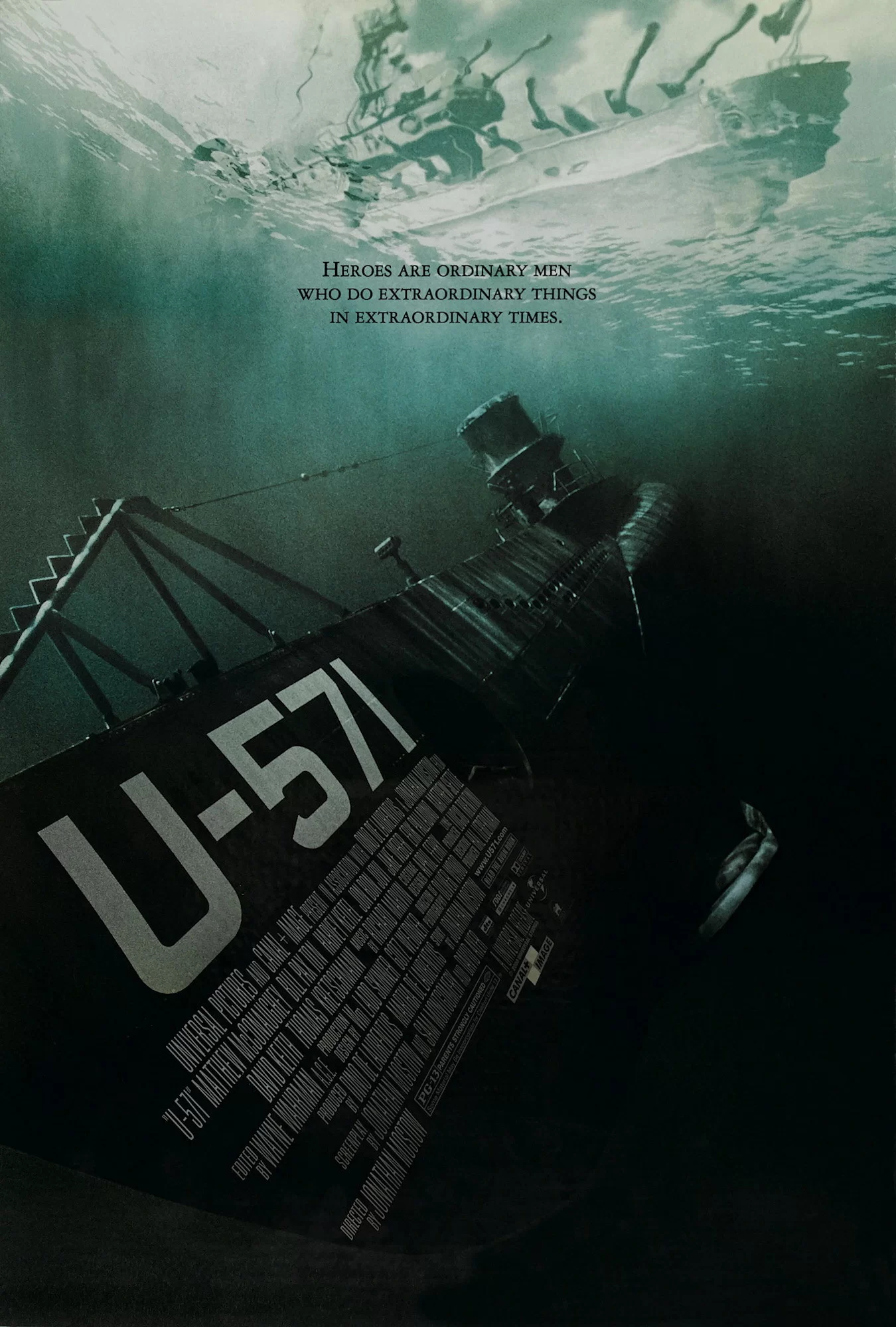 U-571 / 猎杀U-571 / 深海任务U-571 2000 [蓝光原盘 法高码版 DIY次世代国语 简繁中字] 32.57G