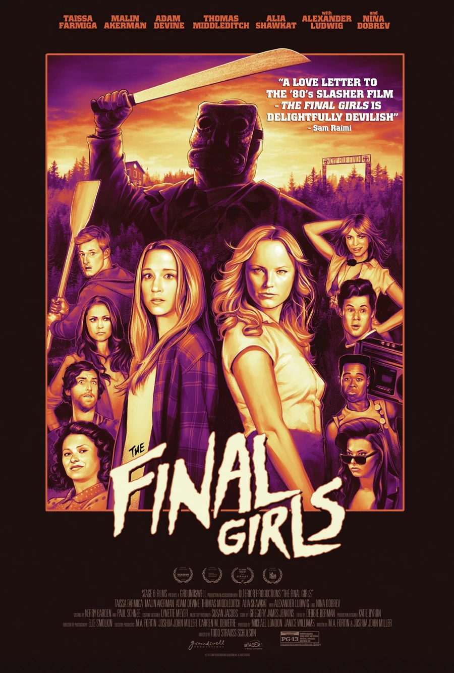 幸存的女孩 蓝光原盘+高清MKV版/  最后的女孩 /2015 The Final Girls 30G