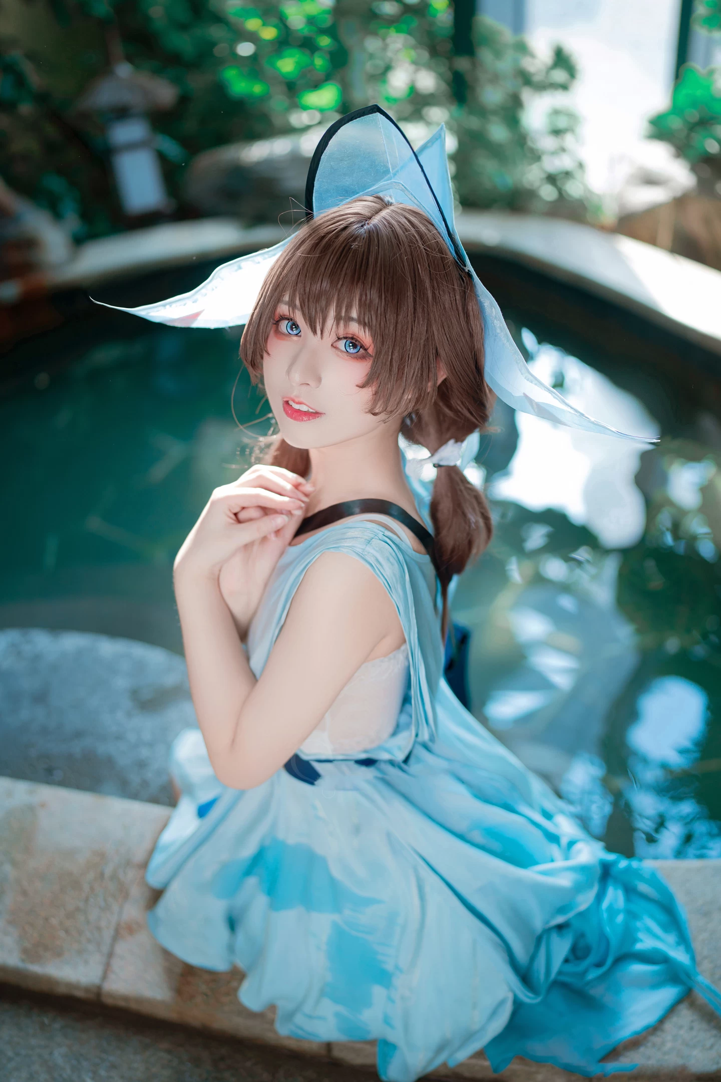 Cos美图-动漫Coser@外星嫣子_Yan《明日方舟》清流