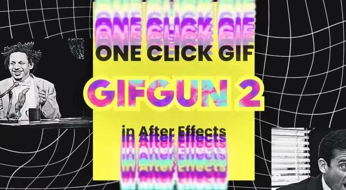 AE脚本 一键快速输出GIF动图格式插件 GifGun 2.0.15 Win/Mac – 百度云下载