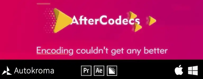 AfterCodecs v1.10.15 – AE/PR/AME特殊编码快速输出插件 – 百度云下载