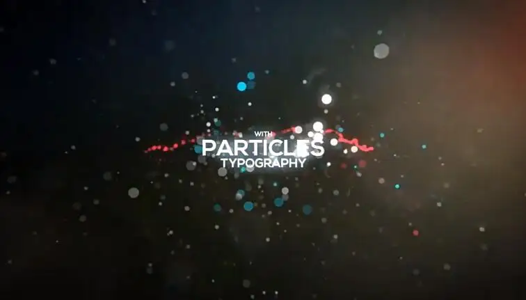 AE创意标题模板-40种唯美粒子文字动画Particles Titles – 百度云下载