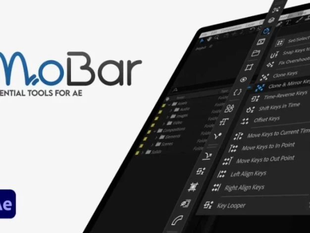 AE脚本 50多个可提高效率的快捷命令工具箱 MoBar V2.1.11+使用教程 – 百度云下载