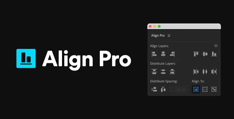 AE脚本 智能快速图层对齐工具 Align Pro v1.0.2+使用教程 – 百度云下载