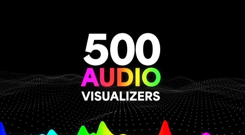 AE模板 500种创意音频可视化图形主题包装宣传动画 Audio Visualizers Pack – 百度云下载