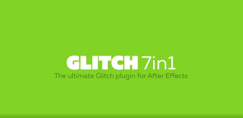 AE插件中文汉化 信号干扰破损RGB色彩分离毛刺撕裂特效Glitch 7in1 v1.2.2 Win – 百度云下载