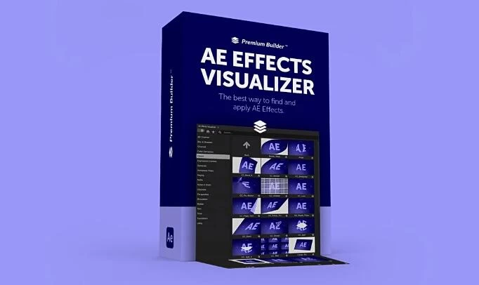 AE脚本 290种视觉特效可视化预设 Effects Visualizer – 百度云下载