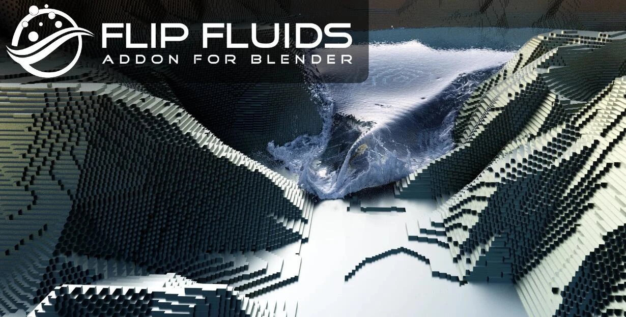 Blender插件FLIP Fluids v1.7.1制作逼真液体水花动画 – 百度云下载