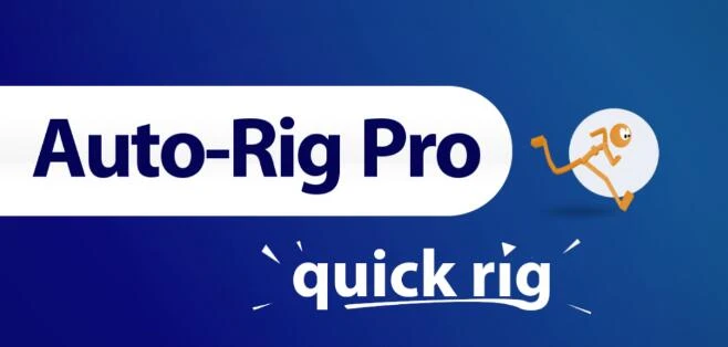 Blender插件 三维人物角色动作自动绑定 Auto-Rig Pro V3.68.24 + Quick Rig V1.25.17 – 百度云下载