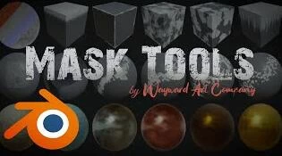 Blender插件 更改创建材质纹理混合遮罩 Mask Tools V2.0 – 百度云下载