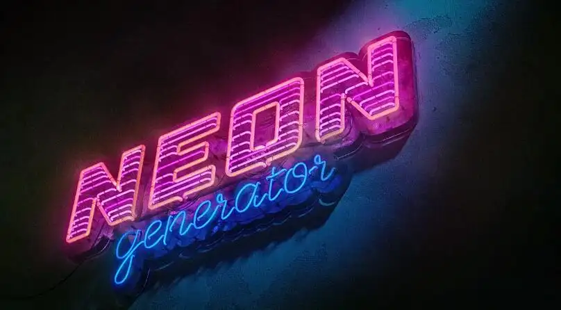 Blender插件 霓虹灯发光特效生成器 Neon Generator – 百度云下载