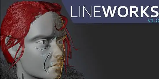 Blender插件 快速给角色添加装配线工具 Lineworks v2 – 百度云下载