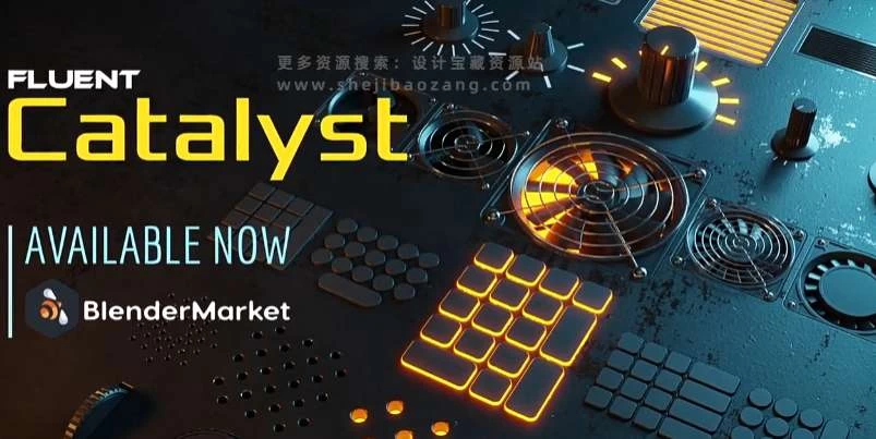 Blender插件 参数可视化菜单UI管理器 Fluent Catalyst V1.3 – 百度云下载