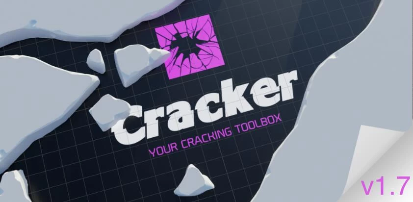 Blender插件 自定义破碎裂纹 Cracker V1.7.1 – 百度云下载