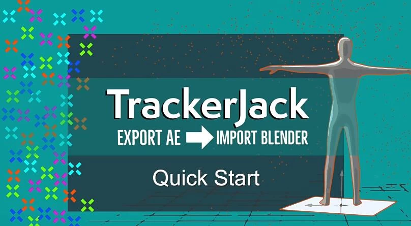 Blender插件 将AE摄像机跟踪数据导入 TrackerJack V1.0.2 – 百度云下载