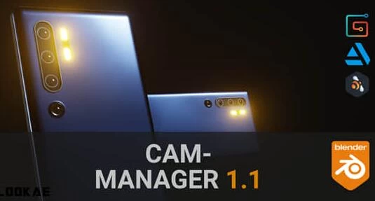 Blender插件 场景摄像机视图设置调整 Cam-Manager v1.1.1 – 百度云下载