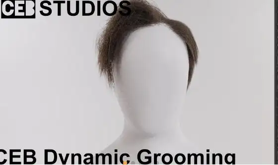 Blender插件 动态修饰粒子毛发 Dynamic Grooming 0.67 – 百度云下载