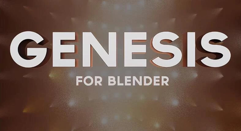 Blender插件 舞台场景灯光生成制作工具 Genesis Light Generator v1.0.0 – 百度云下载