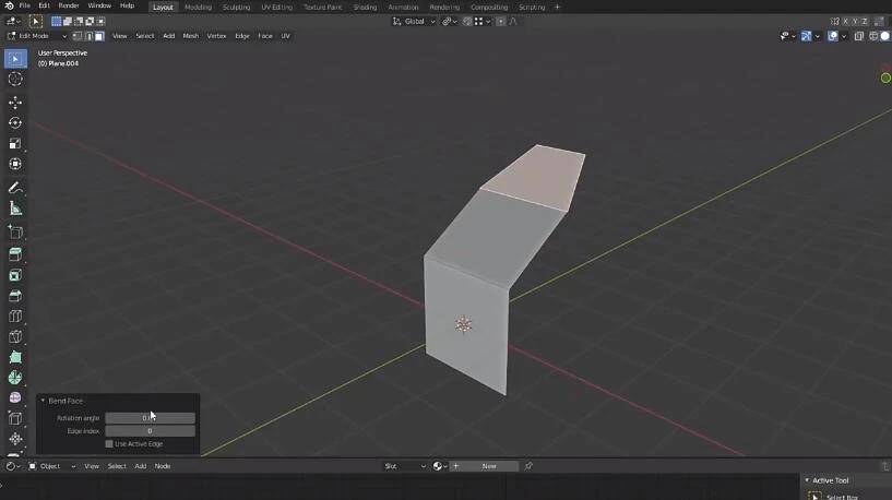 Blender面旋转移动插件Bend Face V4.7.1 – 百度云下载