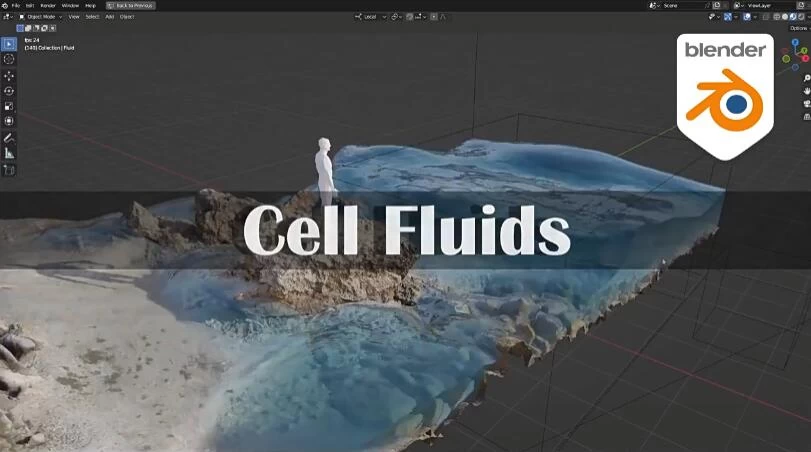 Blender插件 水流特效动画模拟 Cell Fluids V1.0.1 – 百度云下载