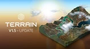 Blender插件 Terrain Creator V1.2 自然地形地貌创建制作 – 百度云下载