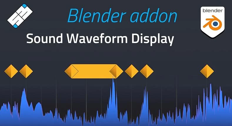 Blender插件 音频可视化动画 Sound Waveform Display V0.9.2 – 百度云下载