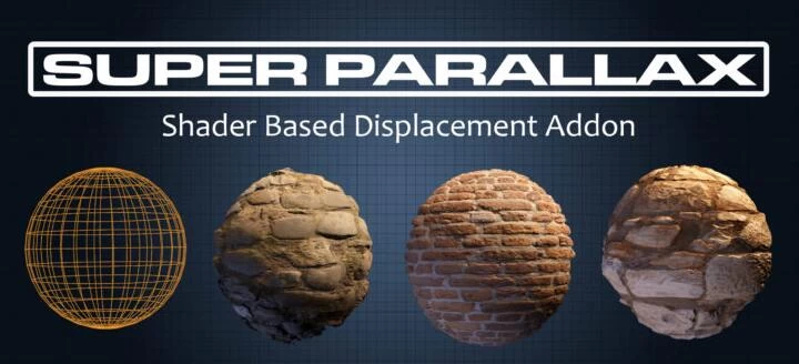 Blender插件 高级视差着色器 Super Parallax v0.3.1 – 百度云下载