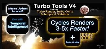 Blender插件 加快渲染速度 Turbo Tools V4.0.9 – 百度云下载