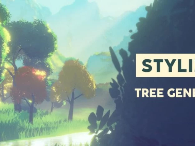 Blender插件 手绘树木生成器Stylized Tree Asset Generator – 百度云下载