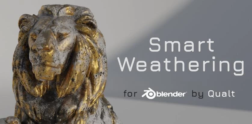 Blender插件 三维模型划痕污迹做旧 Smart Weathering v2.1.0 – 百度云下载