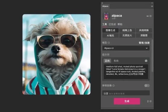 PS智能插件 Alpaca汉化版 支持Win/Mac – 百度云下载