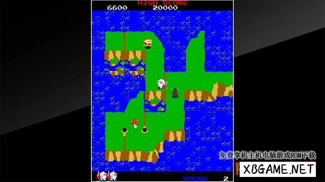 Switch游戏–NS 街机博物馆：充气人2（Arcade Archives: Dig Dug II ）[NSP],百度云下载