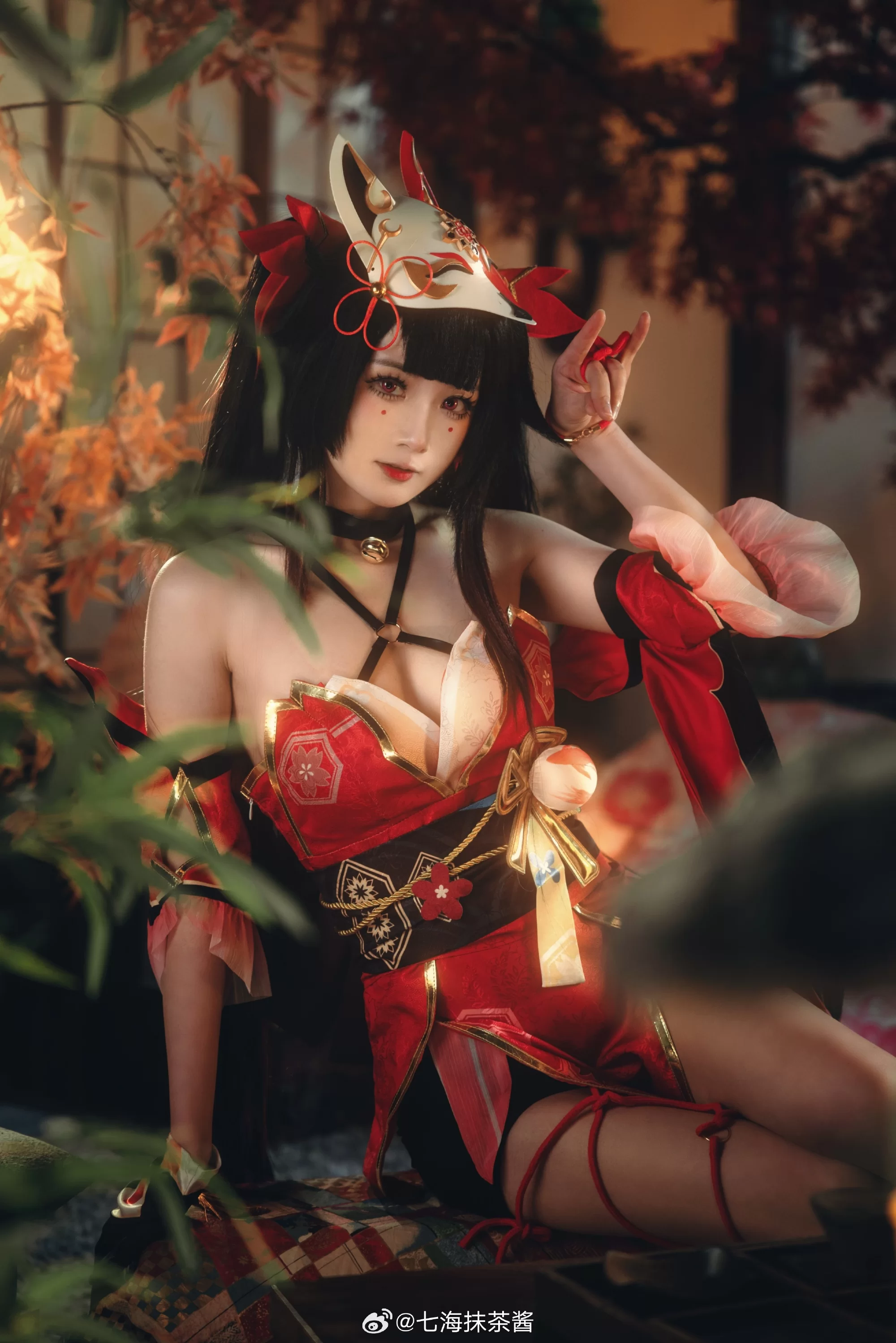 COSPLAY 元宵节快乐，要来找点乐子吗？嘻嘻嘻～崩坏星穹铁道 花火@七海抹茶酱