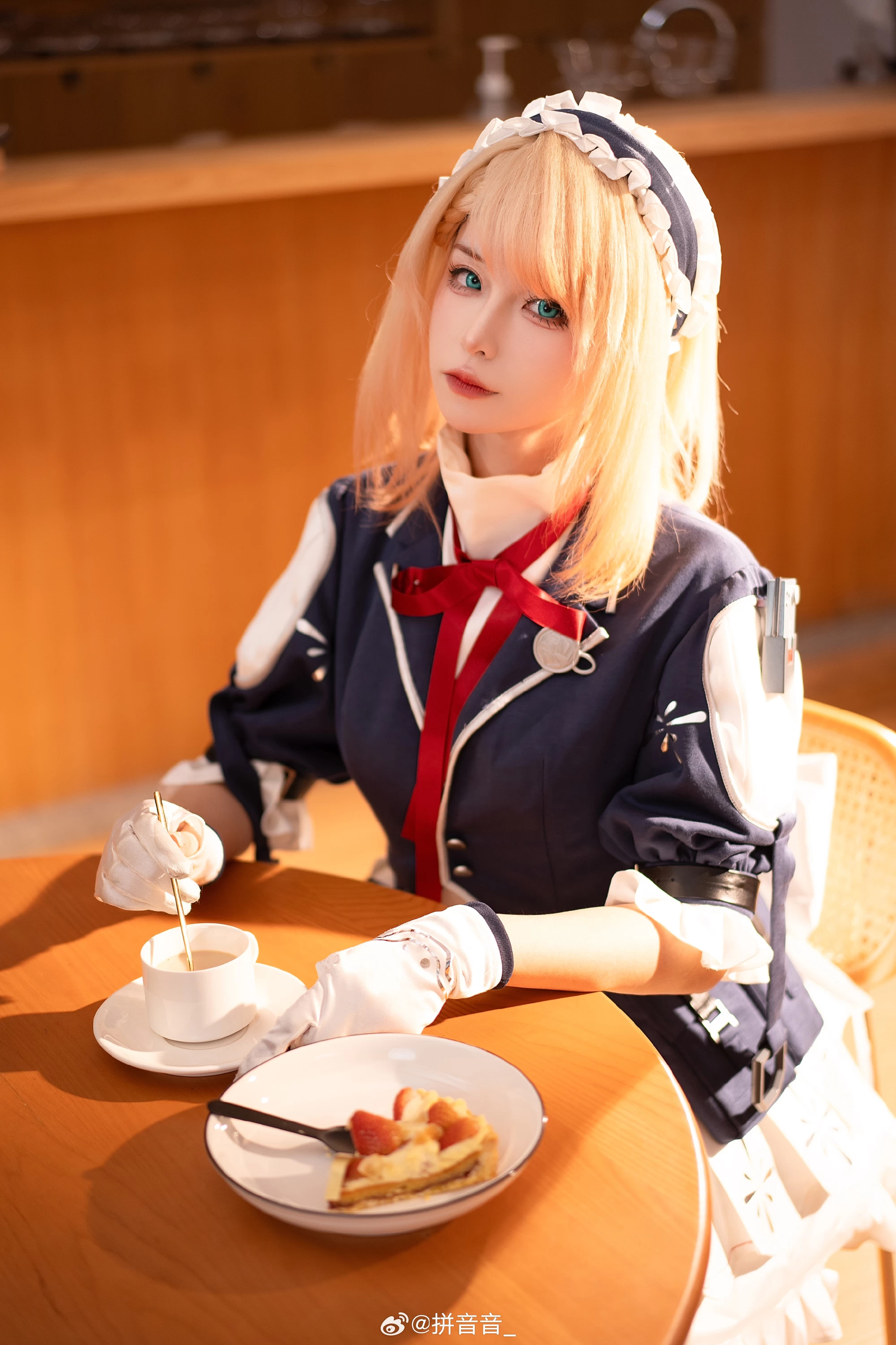 COSPLAY 长官，接下来，请您继续期待我的表现吧 少女前线2 追放 桑朵莱希@拼音音_