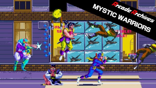 Switch游戏–NS 街机博物馆：神秘战士（Arcade Archives MYSTIC WARRIORS）[NSP],百度云下载