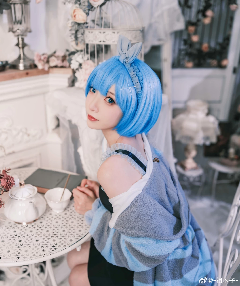 COSPLAY  RE0 🤍💙雷姆💙🤍@-祖木子-