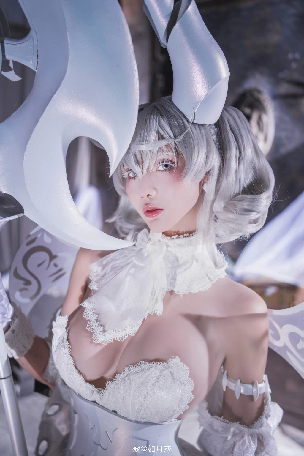 cosplay 游戏王 白银城 拉比林斯 白银姬@如月灰