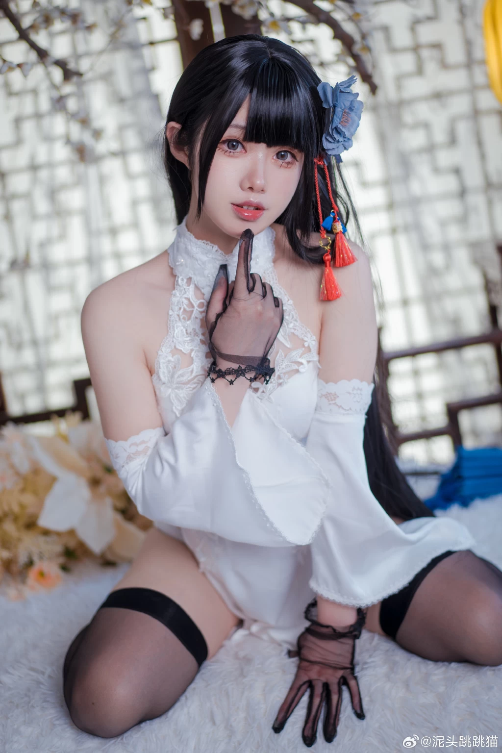 指挥官，欢迎回来。 cosplay 逸仙•改@泥头跳跳猫