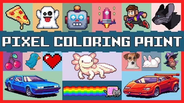 Switch游戏–PC 像素着色绘制（Pixel Coloring Paint）[NSP],百度云下载