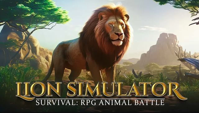 Switch游戏–NS 狮子生存模拟器：RPG 动物大战 [NSP],百度云下载